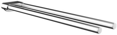 Emco Flow Handdoekhouder 2-Lids Vast 43Cm Chroom 275000143 Emco Flow Handdoekhouder 2-Lids Vast 43Cm Chroom 275000143