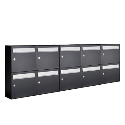 Allux Flow Set 5-Breed, 2-Hoog Zwart - 40040070_5x2