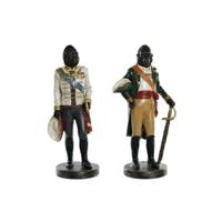 Decoratieve figuren DKD Home Decor Hars Gorilla (15.5 x 13.5 x 40.5 cm) (2 pcs) - thumbnail