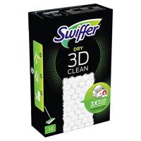 Swiffer Dry 3D Clean navulling, pak van 14 stuks - thumbnail