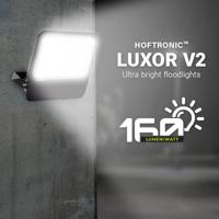 Luxor V2 LED Breedstraler - 100 Watt 16000 lumen - 160lm/W - IP65 waterdicht - 6500K daglicht wit licht - 5 jaar garantie - thumbnail