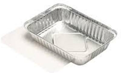 Papstar aluschalen+dks 21x15x3 10st