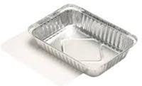 Papstar aluschalen+dks 21x15x3 10st - thumbnail