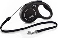 Flexi - Reel Classic Cord - 5 meter tot 12 kg - Zwart - thumbnail