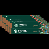 Starbucks - House Blend Medium Roast by Nespresso - 12x 10 Capsules - thumbnail