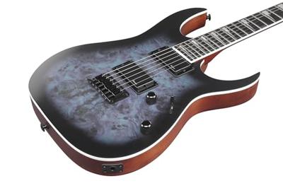 Ibanez GRG121PAR Gio Brown Black Burst Flat elektrische gitaar - thumbnail