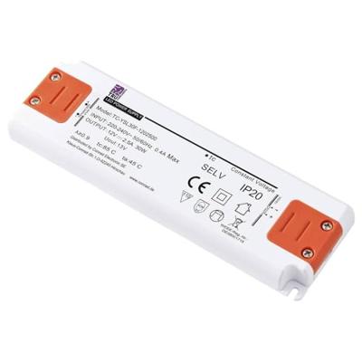 TRU COMPONENTS TC-YSL30F-1202500 LED-transformator Constante spanning 30 W 2.5 A 12 V/DC Geschikt voor meubels, Overspanning, Montage op ontvlambare