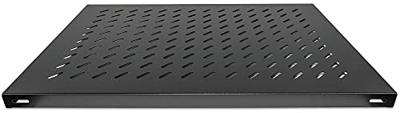 Intellinet 712583 19 inch Apparaatbodem voor patchkast 1 HE Vast inbouw Geschikt voor kastdiepte: vanaf 1000 mm Zwart