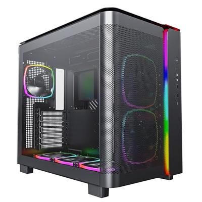MONTECH KING 95 PRO Tempered Glass ARGB Midi-tower PC-behuizing Zwart