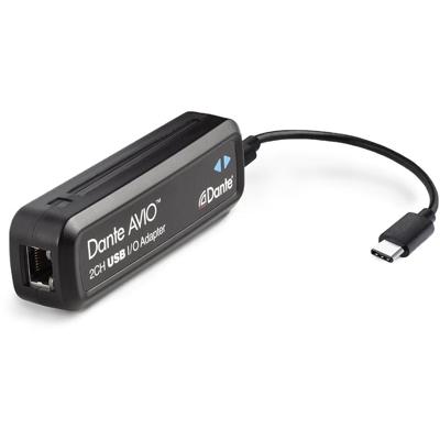 Dante Avio USB-C IO adapter 2x2