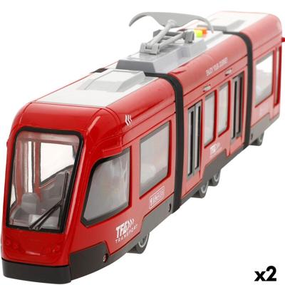 Trein Speed & Go 45 X 11 X 6 CM Met wrijving 2 Stuks
