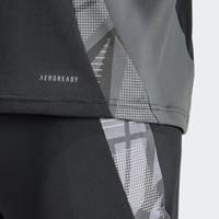 adidas Tiro 24 Competition Trainingstrui 1/4-Zip Zwart Donkergrijs - thumbnail