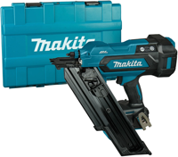 Makita dbn900zk 18v accu constructie tacker enkelshot + snelvuur | 50-90 mm - basic body in koffer - dbn900zk - thumbnail