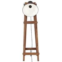 Vloerlampen 3 st E27 massief mangohout zwart - thumbnail