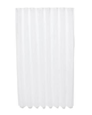 HEMA Douchegordijn 180x200 recycled polyester wit (wit)
