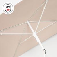 Parasol Aktive 180 x 220 x 145 cm Donker grijs - thumbnail