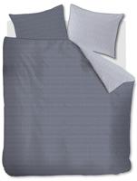 Riviera Maison Twisted Blauw dekbedovertrek - thumbnail