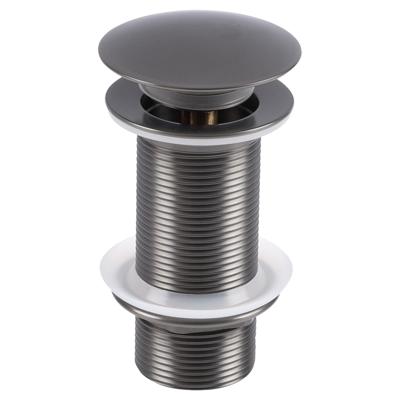Wastafel Afvoerplug Differnz Pop Up Design 9.8 cm Gunmetal Wastafel Afvoerplug Differnz Pop Up Design 9.8 cm Gunmetal