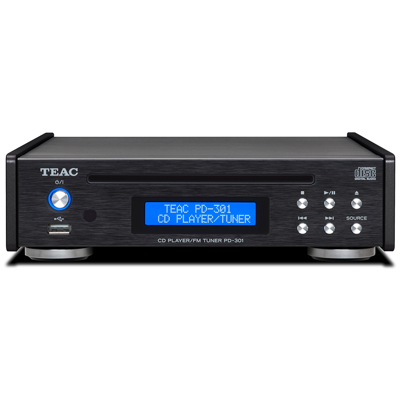 TEAC: PD-301 Tuner/CD-speler - Zwart TEAC: PD-301 Tuner/CD-speler - Zwart