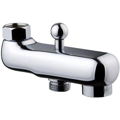 Xellanz Chroom Baduitloop met Omstelknop - Luxe en Duurzaam