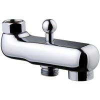 Xellanz Chroom Baduitloop met Omstelknop - Luxe en Duurzaam - thumbnail