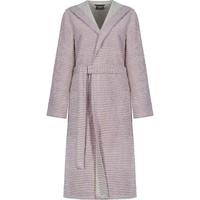 Cawö Cawo Home Dames Badjas Extra licht met Capuchon 6221 beere 46 - thumbnail