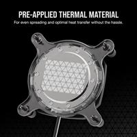 Corsair Hydro X series XC7 RGB PRO (1700/1200/AM4) cpu-koeler - thumbnail
