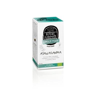 Royal Green Ashwagandha bio 60 Vegetarische capsules