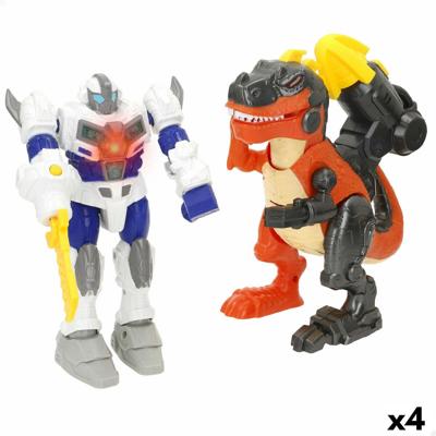 Playset HappyLine 20 x 20 x 8 cm (4 Stuks) Playset HappyLine 20 x 20 x 8 cm (4 Stuks)