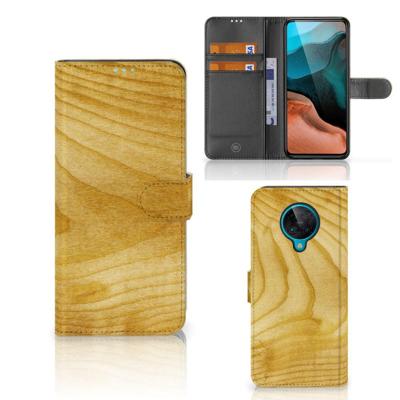 Xiaomi Poco F2 Pro | Book Style Case | Licht Hout