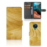 Xiaomi Poco F2 Pro | Book Style Case | Licht Hout - thumbnail
