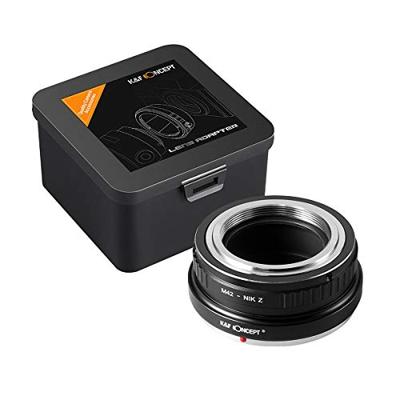 K&F Concept lensadapter M42 screw mount naar Nikon Z-mount voor gebruik van M42 lenzen op Nikon Z camera's
