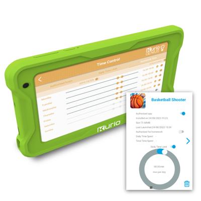 7 inch tablet - KD - Kurio - De Gulli 7 Inch Tablet (Android 13) - Ouderlijk toezicht en meer dan 100 applicaties - thumbnail