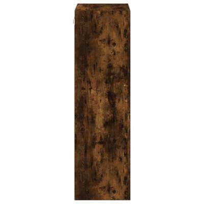 Tv-wandmeubel 40,5x30x102 cm bewerkt hout gerookt eikenkleurig