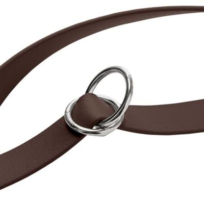 HUNTER Traploos verstelbare hondenlijn Wolmar, zwart/grijs