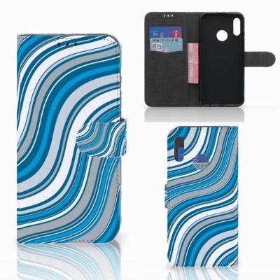 Honor 10 Lite | Telefoon Hoesje | Waves Blue