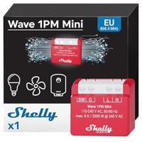 Shelly Qubino z-wave mini module 1 x uitgang, 1 x schakelaar en energiemeting - thumbnail