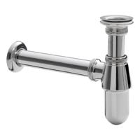 Plugbekersifon Wiesbaden met Muurbuis 5/4x32 Chroom - thumbnail