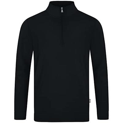 JAKO C8630 Ziptop Doubletex - Zwart - L JAKO C8630 Ziptop Doubletex - Zwart - L