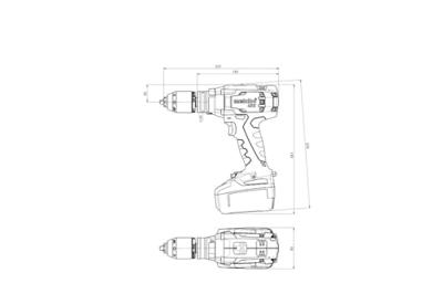 Metabo SB 18 LTX Impuls accu klopboormachine | 18v 4.0Ah Li-ion - 602192500