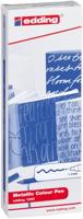 Fineliner edding 1200 f metallic groen | 10 stuks - thumbnail