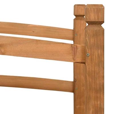 VidaXL Tuinbrug 140x60x60 cm massief vurenhout