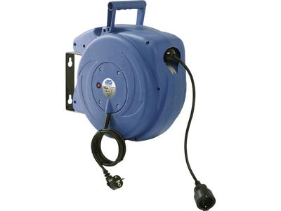 VeerKabelhaspel Vinyl H05VV-F 3x1,5 IP20 15m aansluitkabel 1,5m Schwabe