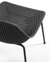 Kave Home Tuin / Eetkamerstoel 'Quinby', kleur Grijs - thumbnail