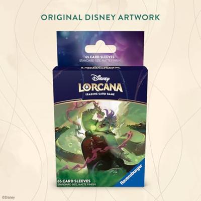 Disney Lorcana TCG Archazia's Island Ursula sleeves