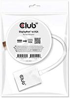 CLUB3D Adapter DisplayPort > VGA Actief ST/BU POLYPACK - thumbnail