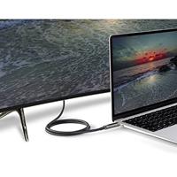 Renkforce RF-4532668 USB-C-displaykabel USB-C / HDMI Adapterkabel USB-C stekker, HDMI-A-stekker 10.00 m Zwart - thumbnail