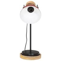 VidaXL Bureaulamp 25 w e27 17x17x50 cm verweerd rood - thumbnail
