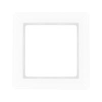 Jung AS500 afdekraam enkel wit - thumbnail