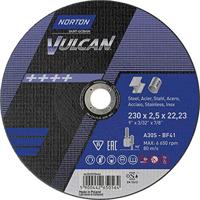 NORTON Cutting disc 230x2.5x22 vulcan - thumbnail